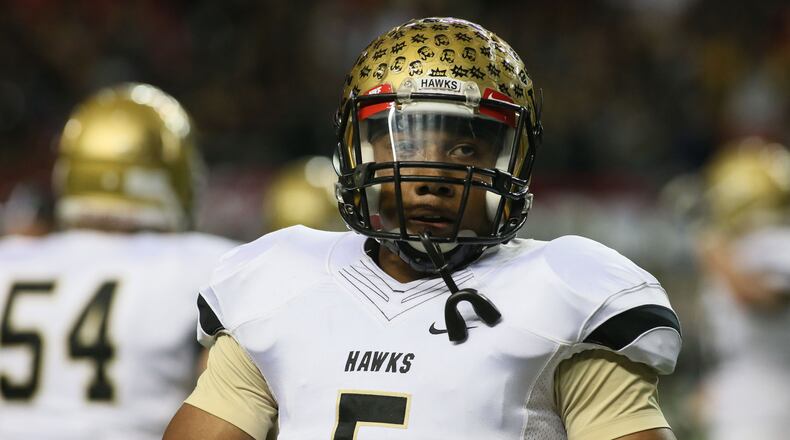 Washington County’s AJ Gray, the AJC’s 2014 all-classification player of the year, is on the ballot to join the Georgia High School Football Hall of Fame. (Phil Skinner/AJC 2014)