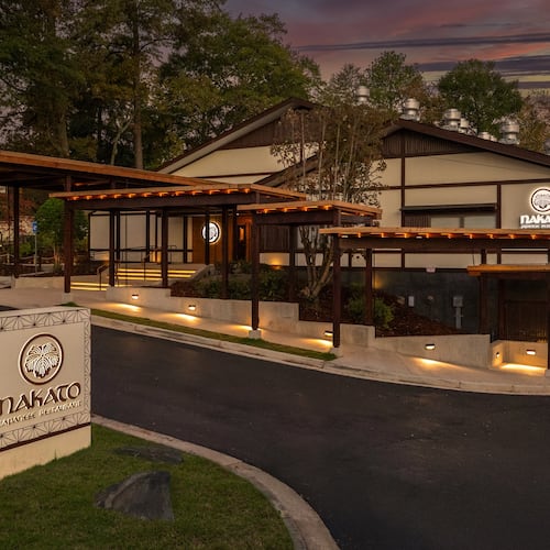 During Nakato's extensive remodel, the front entrance was refreshed. (Courtesy of Nakato)