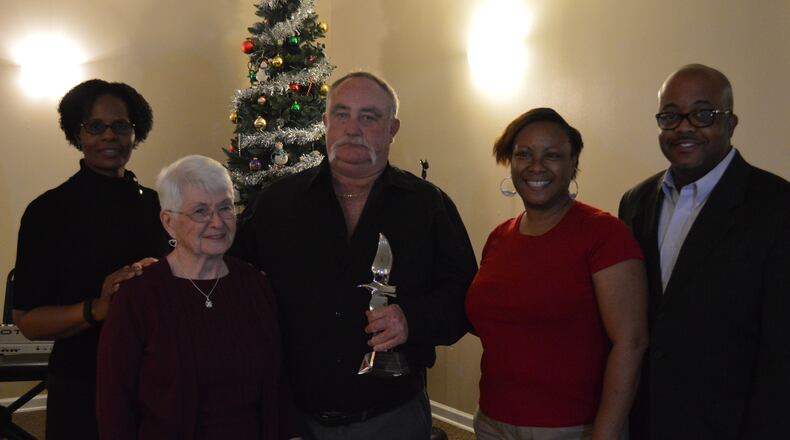 Lovejoy Mayor Bobby Cartwright receives Clayton County Municipal Association Mayor of Year award