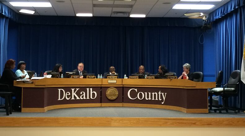 The DeKalb County Commission couldn't decide Tuesday on the nomination of George Turner to serve as a temporary commissioner.
