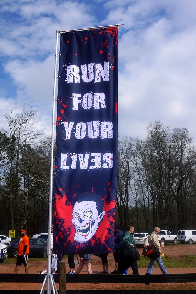 Zombie-infested 5K adventure race, Run for Your Lives