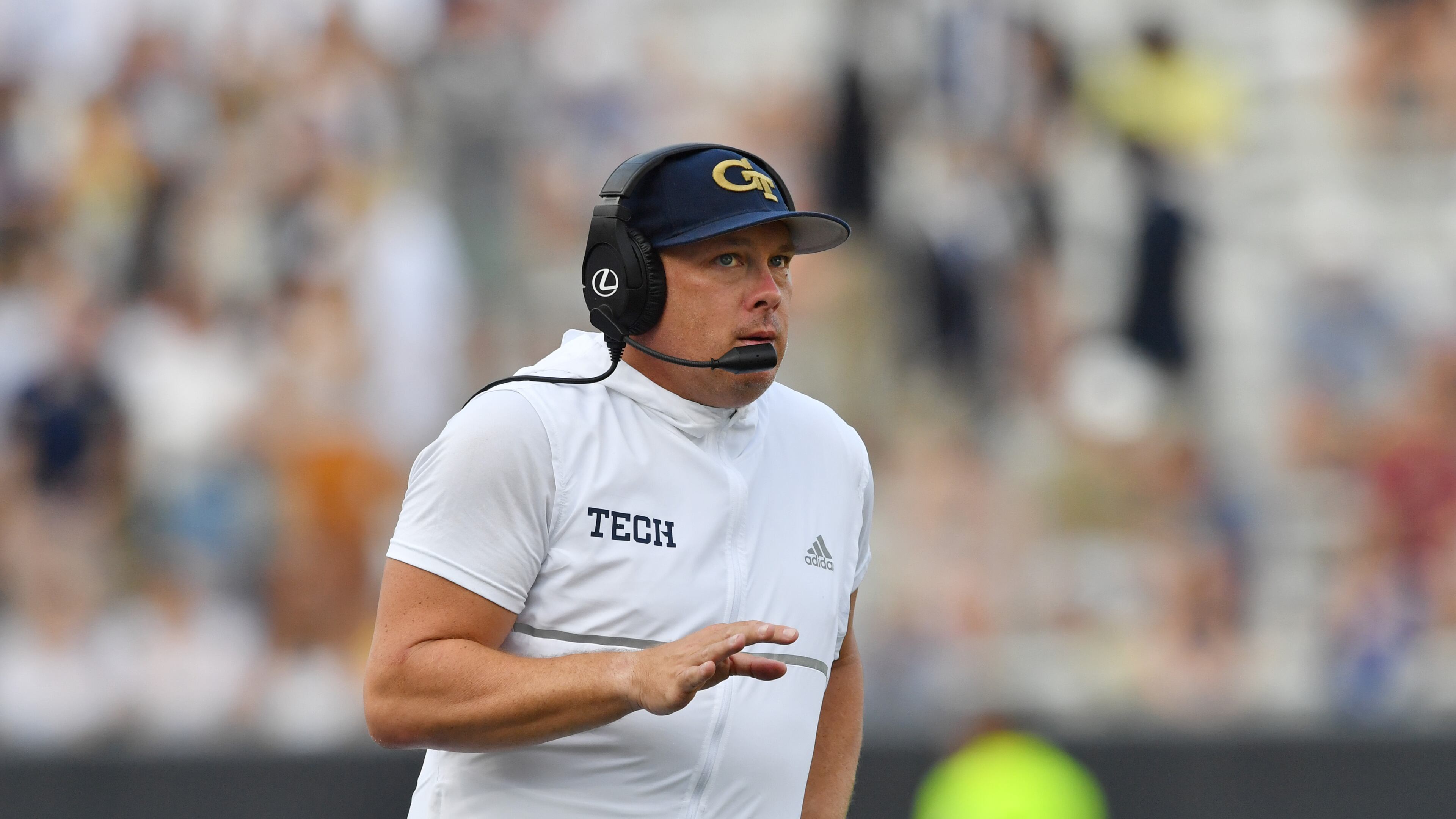 Geoff Collins was fired as Georgia Tech's head coach in 2022. (Hyosub Shin/AJC 2022)
