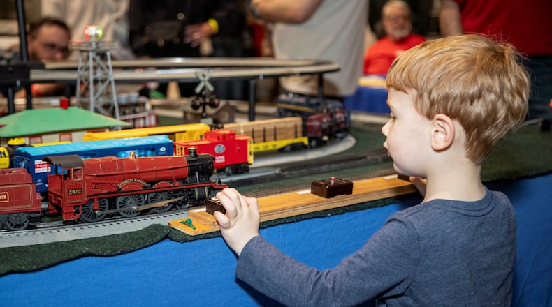 An array of model train layouts, many with interactive buttons that let you control part of the action, will be on display at Trains, Trains, Trains! at the Southern Museum of Civil War & Locomotive History. Courtesy of Southern Museum of Civil War & Locomotive History