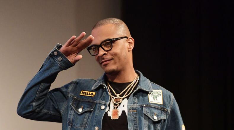 AUSTIN, TX - MARCH 17:  T.I. attends the "Rapture" Premiere 2018 SXSW Conference and Festivals at Paramount Theatre on March 17, 2018 in Austin, Texas.  (Photo by Matt Winkelmeyer/Getty Images for SXSW)