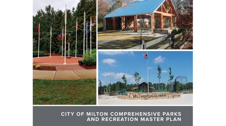 A draft of the Milton 2027 Parks and Recreation Master Plan is available for residents to review and comment on. CITY OF MILTON