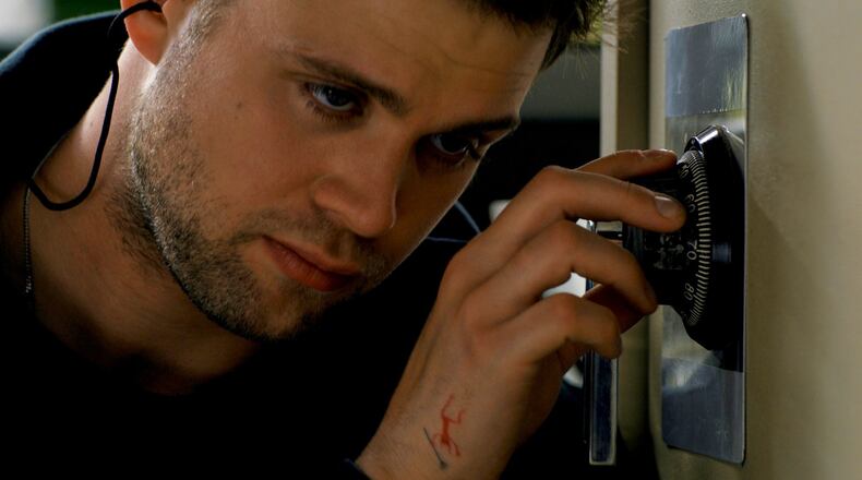 This image released by Black Bear shows Leo Woodall in a scene from "Tuner." (Black Bear via AP)