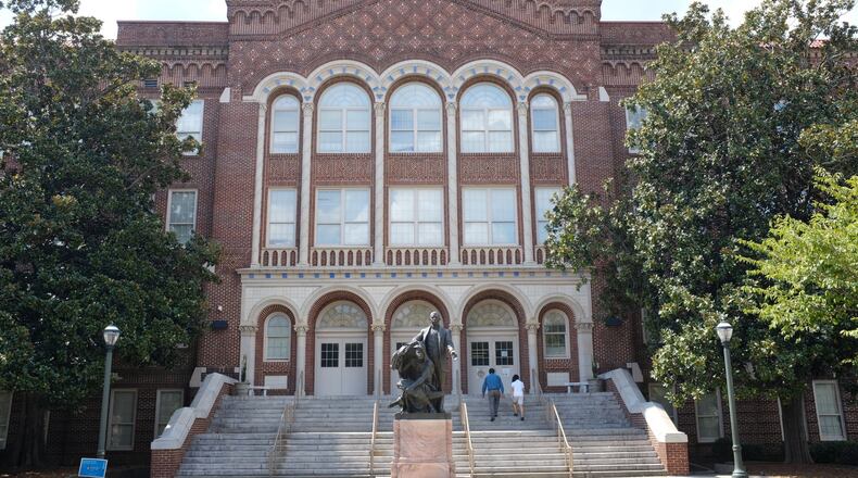 Booker T. Washington High School opened its doors in 1924 and was the only public high school that served Black students in Georgia. (Vanessa McCray/AJC 2020)