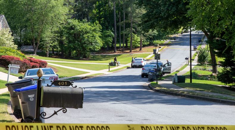 The Highlands at Bridgegate subdivision was rocked Monday when a woman allegedly shot at a school bus.