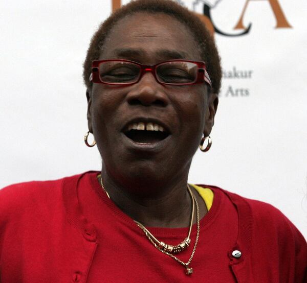 Afeni Shakur in Atlanta in 2011. Photo: AP