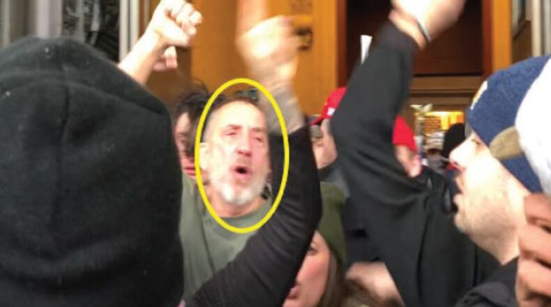 Federal officials have charged Ellijay resident William Gallagher, 55, with felony civil disorder, alleging he took part in the Jan. 6, 2021, U.S. Capitol riot. Gallagher's two adult sons, James and Thomas, each face misdemeanor charges in the attack.