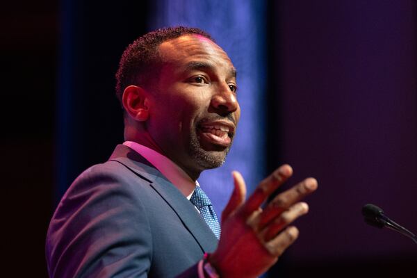 Mayor Andre Dickens delivered his State of the City address last week in Atlanta.