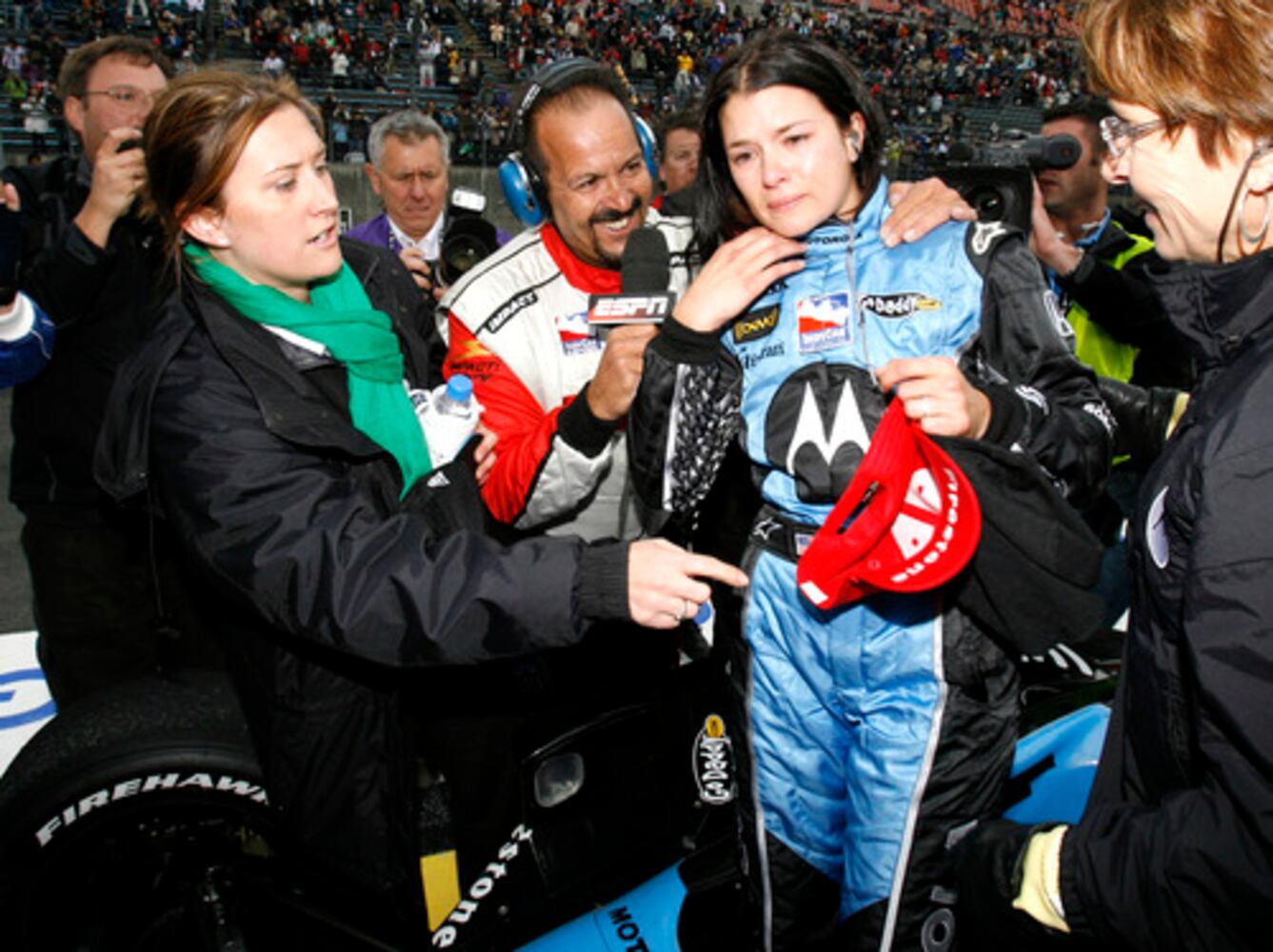 Danica Patrick makes IndyCar race history