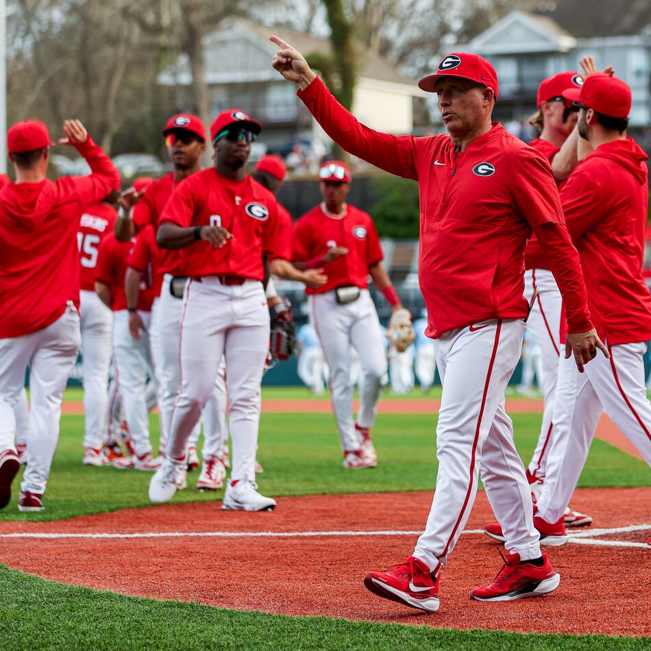 Georgia baseball coach Wes Johnson finished his second season leading UGA to 43 wins. (Conor Dillon/UGAAA)