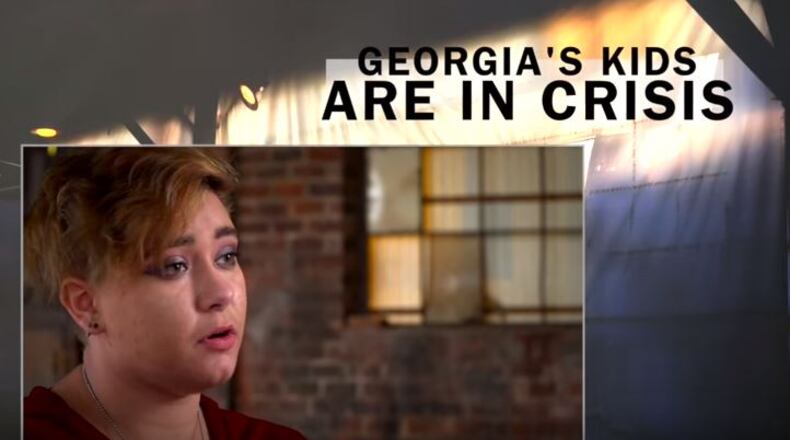 Several Georgia organizations produced a series of YouTube videos where children discuss how they got help with depression, loneliness and suicidal thoughts. (Image from YouTube video)