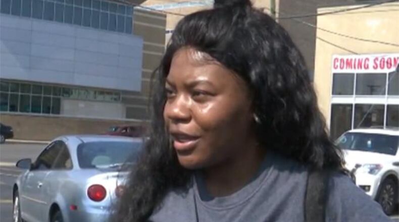 Tarnesha Lee said her twin sister, Myesha Brown, has a rap sheet and was actually the one arrested in Memphis, Tennessee.