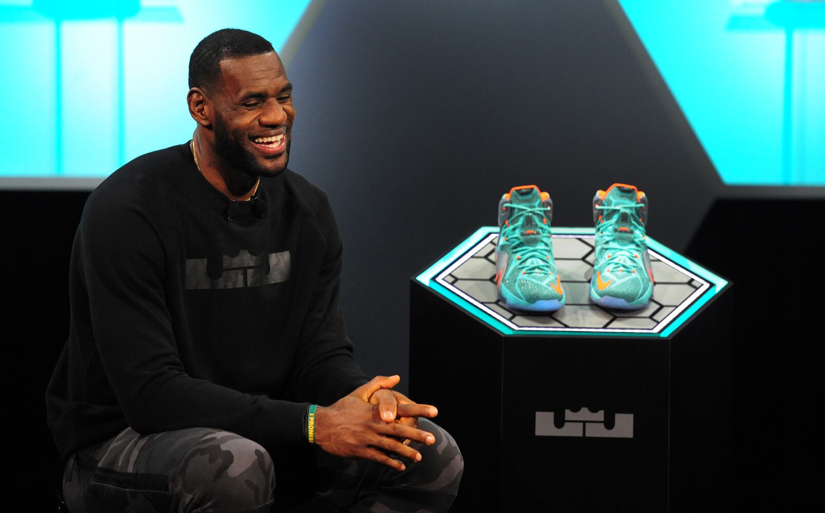 LeBron James unveils new shoe before restart with Cavs