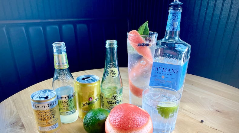 These are some of the tonic waters on the market that can be used in making a summer G&T. (Krista Slater for The Atlanta Journal-Constitution)