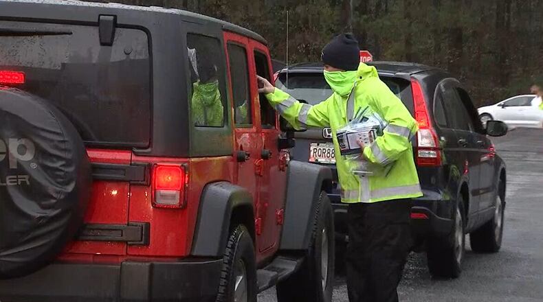 DeKalb County gave out 5,000 free COVID-19 test kits to residents