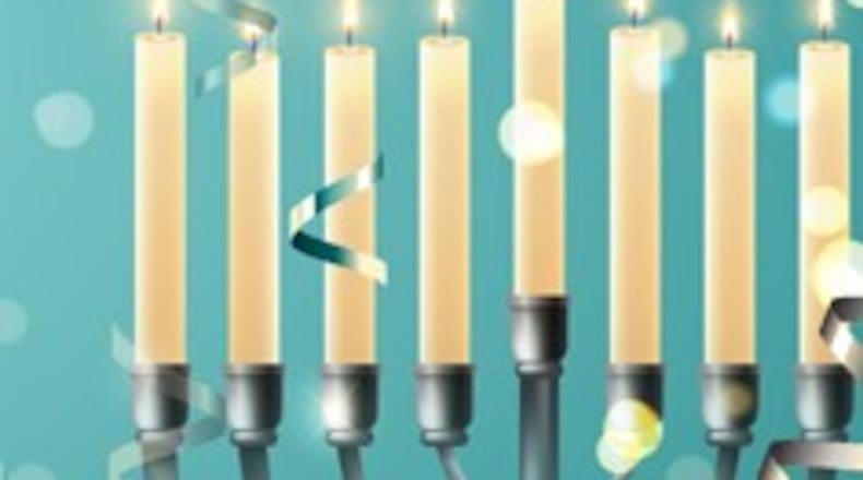 The community is invited to three free Menorah lighting ceremonies in Town Brookhaven on its Town Green at 6:30 p.m. Dec. 18-20. (Courtesy of Town Brookhaven)