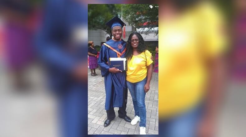 Robert Andrews, who graduated from Clayton State in 2018.