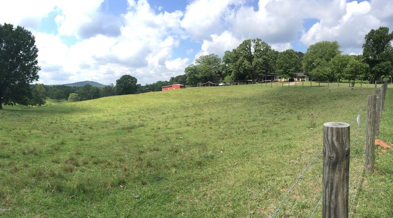 Cobb County bought 94 acres on Burnt Hickory Road for parkland. (Photo courtesy of Cobb County)