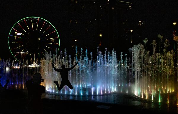 Atlanta also ranks really high for splash pads and other water features in the city's parks. (Jenni Girtman/AJC)