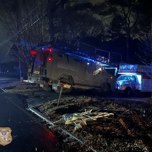 An incident that began as an eviction order Wednesday, Jan. 21, 2026, ended as a fatal shooting involving DeKalb County law enforcement Thursday. (Courtesy of GBI)