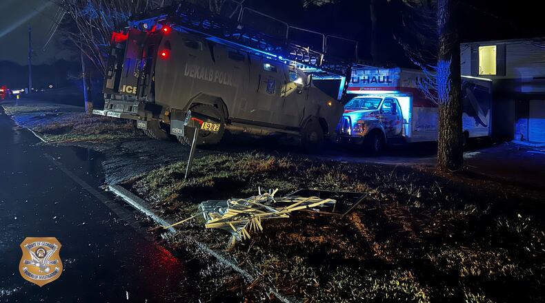 An incident that began as an eviction order Wednesday, Jan. 21, 2026, ended as a fatal shooting involving DeKalb County law enforcement Thursday. (Courtesy of GBI)