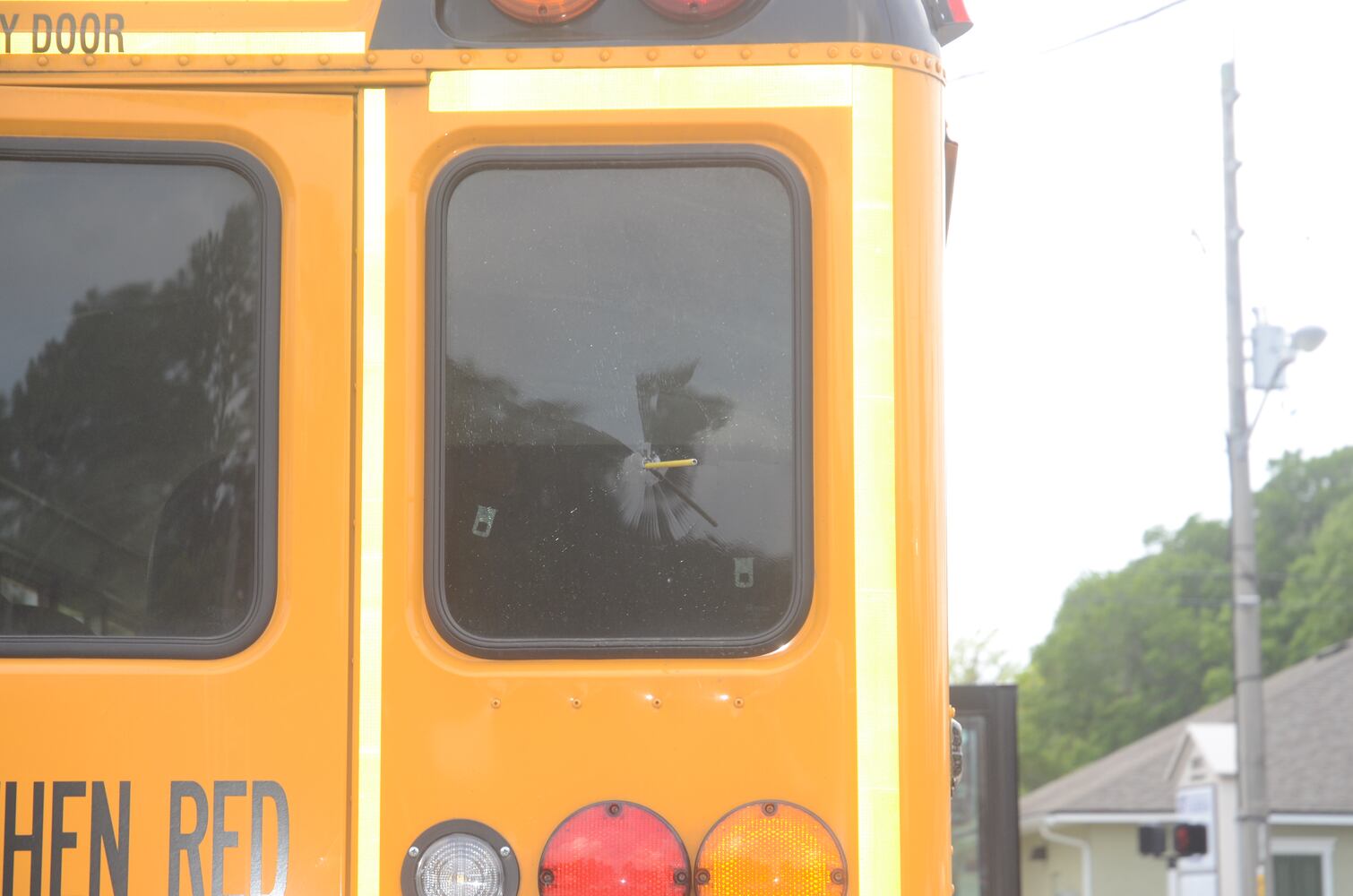 Photos: School bus shooting investigation