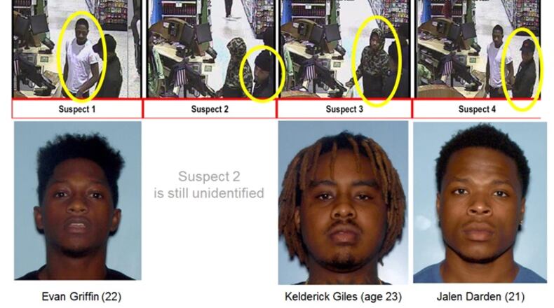 Gwinnett County police have issued warrants for three people in the theft of $4,000 in Home Depot gift cards, including two men who may be in hip-hop group, Cool Amerika.