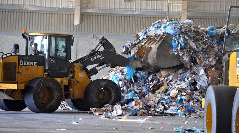 A new garbage transfer station is the aim of a $175,000 design contract approved by the Roswell City Council. AJC FILE