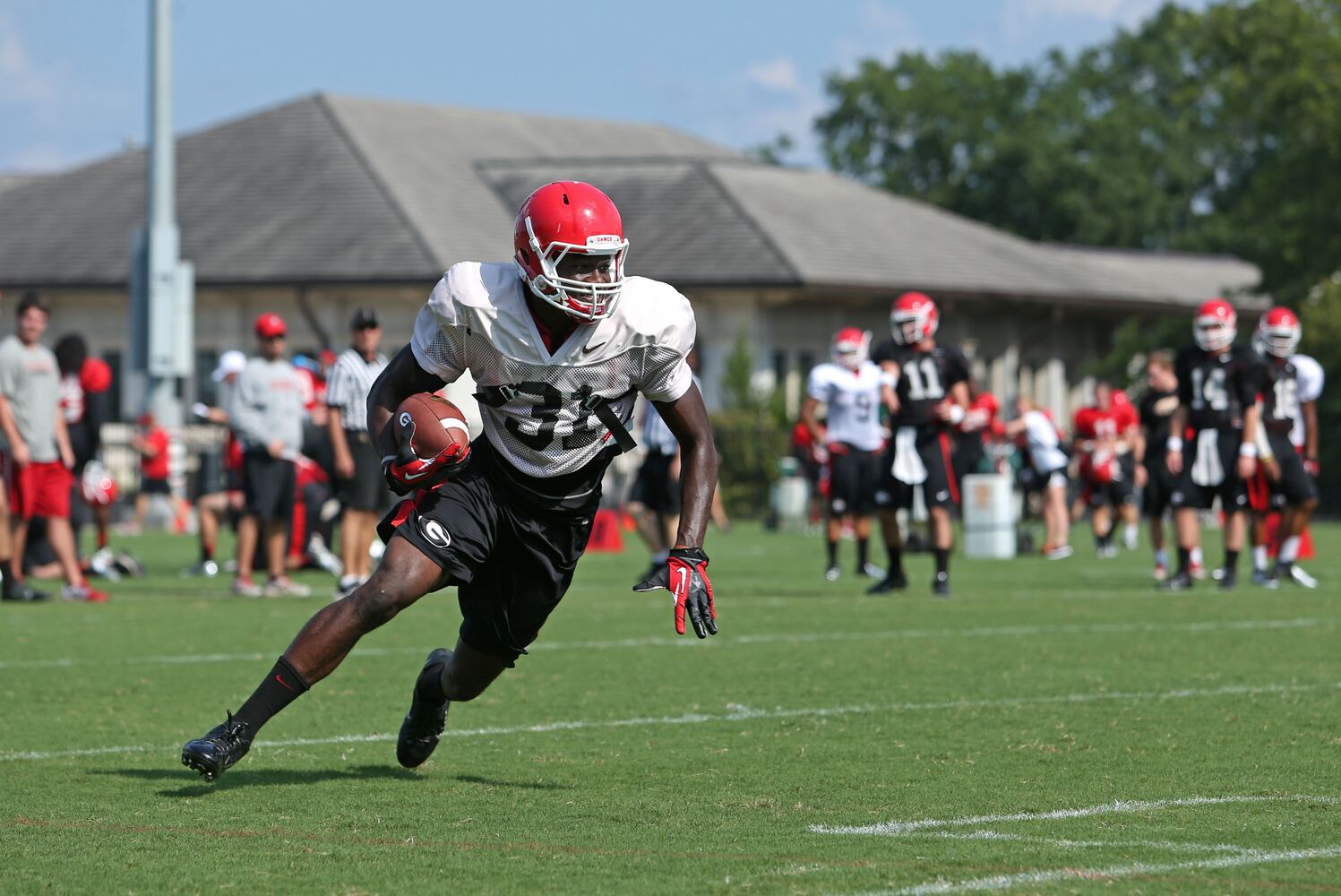 UGA Practice, August 23