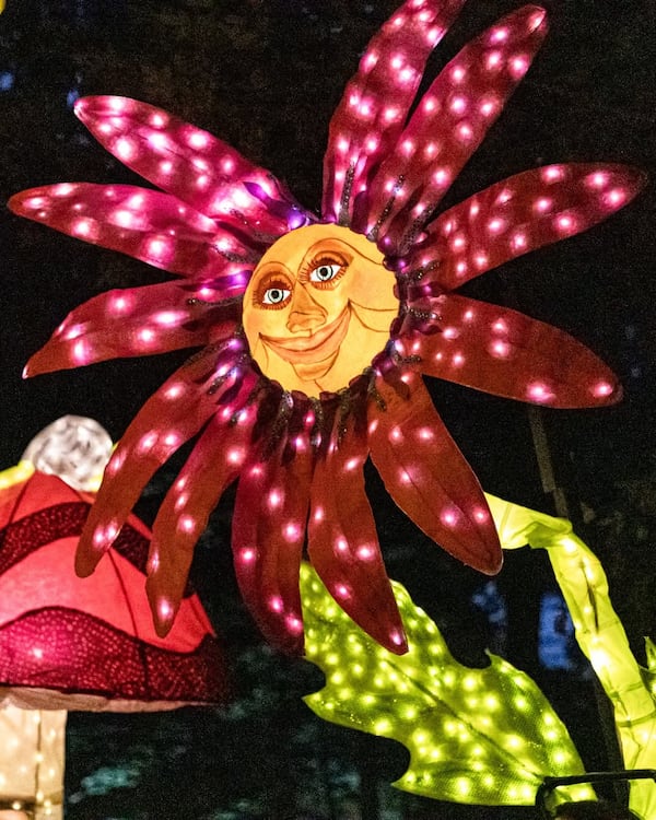 Large puppet lanterns will take part in a parade during the Atlanta Botanical Garden’s Summer Party on Saturday, June 27. (Courtesy of Atlanta Botanical Garden)