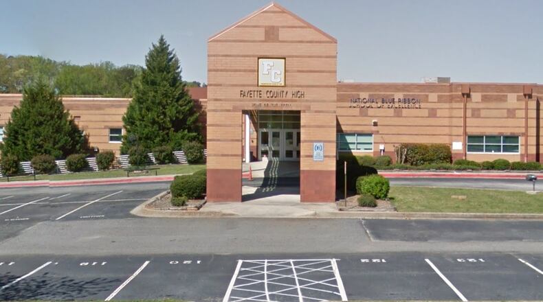 Fayette County High School showed the biggest SAT gains. Google Earth