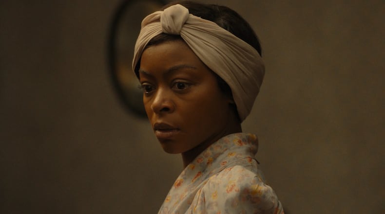 Danielle Deadwyler stars as Berniece in "The Piano Lesson," which after a limited theatrical release, becomes available on Netflix beginning Nov. 22. (Netflix)