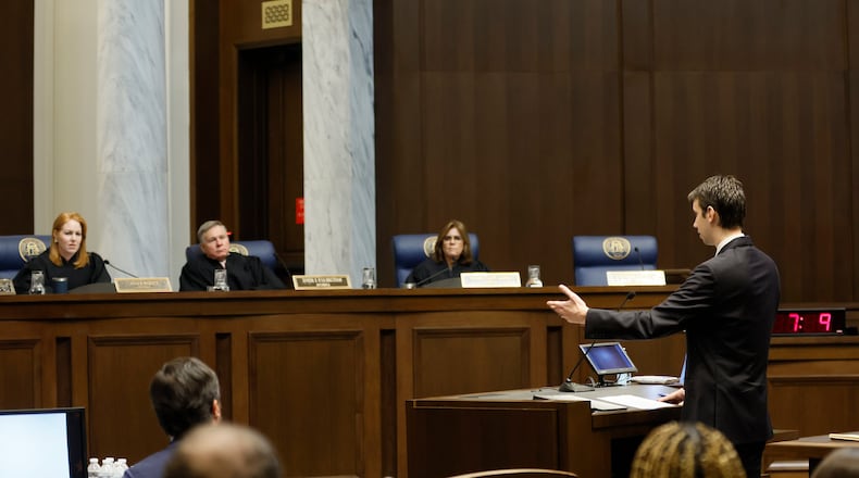 The Georgia House voted 154-13 to approve House Bill 947, which would set up a pay system for top state judges that would be linked to the salaries of federal judges. The bill could result in raises for state Supreme Court justices, judges on the state Court of Appeals and superior court judges from $27,000 to almost $60,000. (Miguel Martinez/The Atlanta Journal-Constitution/TNS)