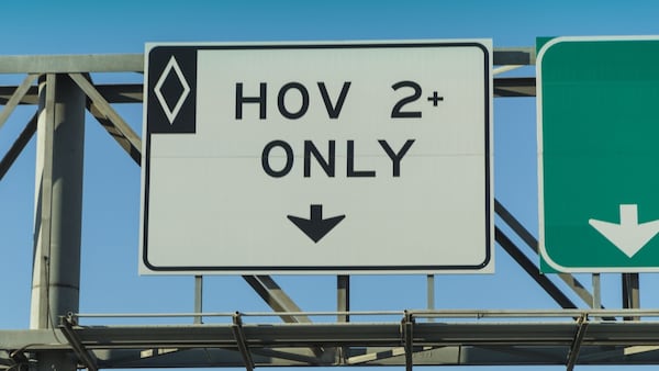 There's a new rule for Georgia drivers of electric vehicles who want to use HOV and certain toll lanes.