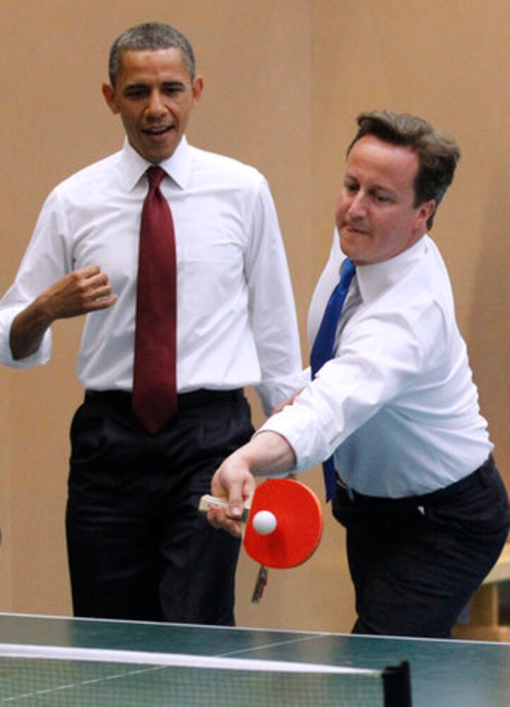 Obamas visit Buckingham Palace