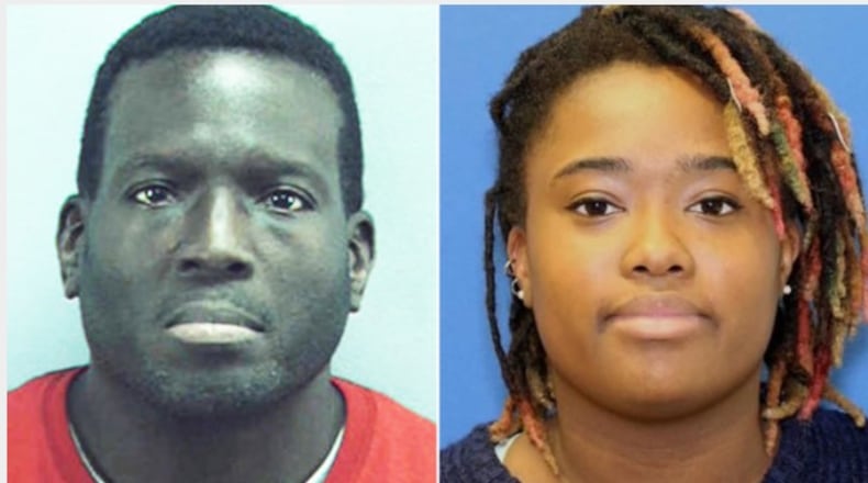 Eric Brown, left, was arrested and charged with the murder of Ashanti Billie.