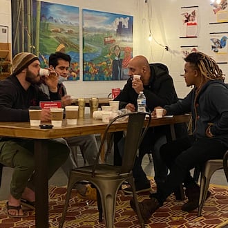 Refuge Coffee Co., based in Clarkston, has been a welcoming spot for refugees and new immigrants in the community. The nonprofit helps newcomers with jobs and mentoring. Refuge is now selling bags of coffee online to expand its brand and help more people. (Photo courtesy of Refuge Coffee Co.)