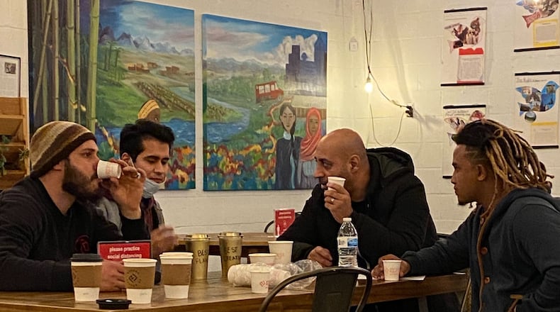 Refuge Coffee Co., based in Clarkston, has been a welcoming spot for refugees and new immigrants in the community. The nonprofit helps newcomers with jobs and mentoring. Refuge is now selling bags of coffee online to expand its brand and help more people. (Photo courtesy of Refuge Coffee Co.)