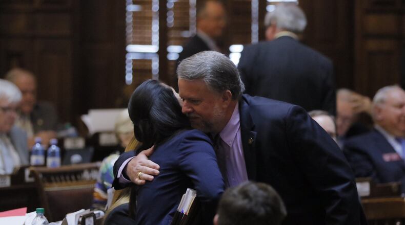 House Appropriations Chairman Terry England, R-Auburn, presented the final budget deal to colleagues Wednesday. BOB ANDRES / BANDRES@AJC.COM