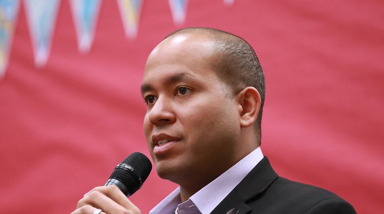 Atlanta Public Schools Chairman Jason Esteves.  CURTIS COMPTON/CCOMPTON@AJC.COM