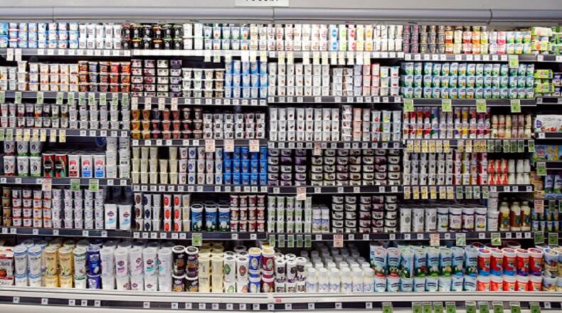 Various types of yogurt available at Central Market in Dallas on February 11, 2016. While flavored yogurts stretch out across grocery store refrigerator cases, cottage cheese gets relegated to a corner despite having more protein and fewer carbs. (Vernon Bryant/Dallas Morning News/TNS)
