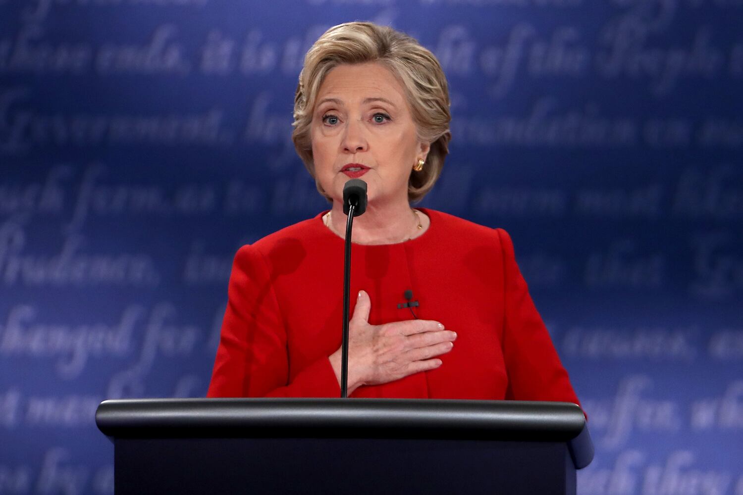 Presidential debate at Hofstra