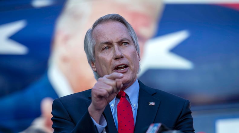 Lin Wood, a one-time political candidate and an outspoken ally of President Donald Trump, made a career representing high-profile clients in defamation cases. (AJC 2020)