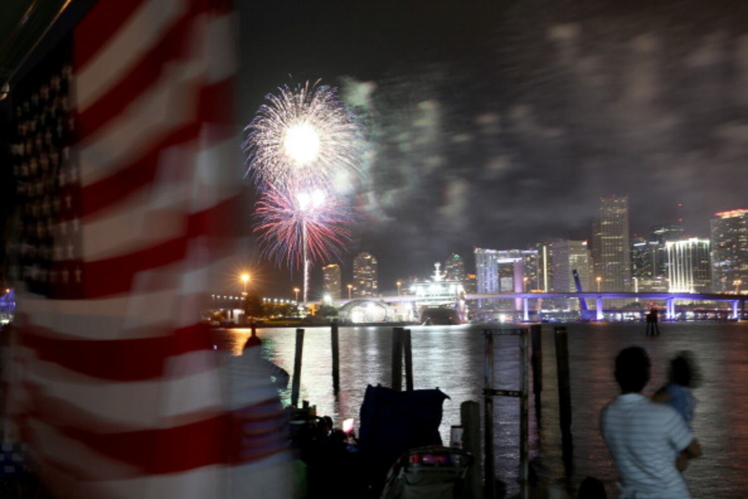 America celebrates the Fourth of July