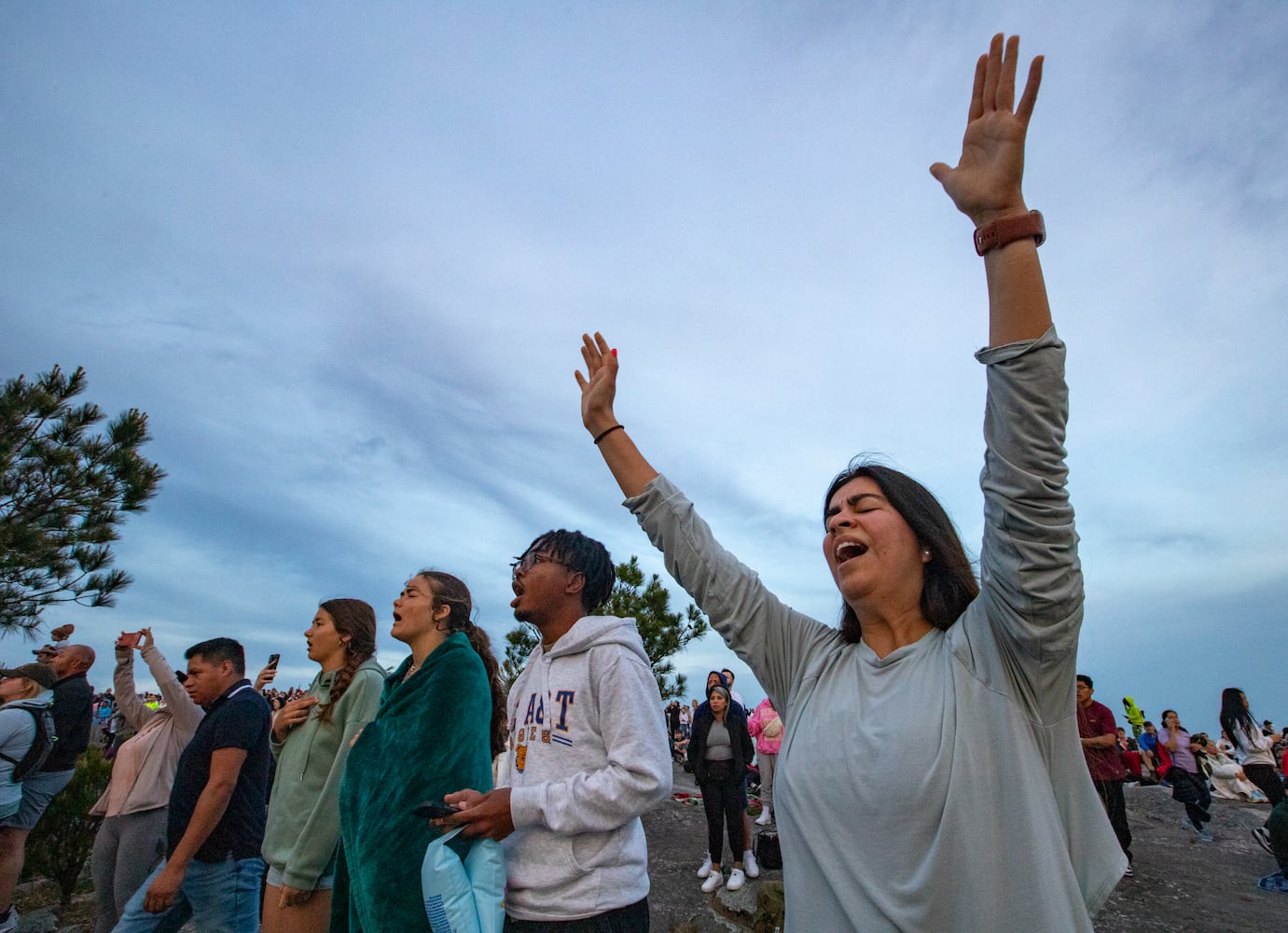 2025 Easter Sunrise Service at Stone Mountain