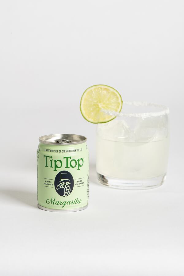 Tip Top's canned margarita now is available on Delta flights, joining the company's old fashioned. Courtesy of Mia Yakel
