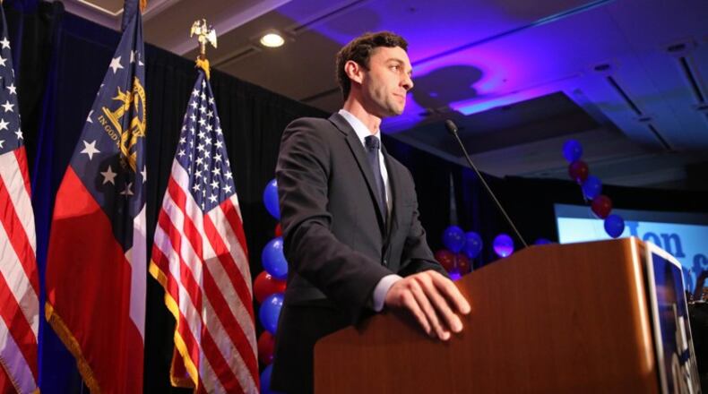 Democrat Jon Ossoff. AJC file.